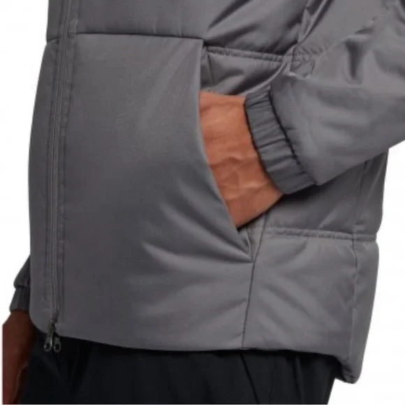 NWOT Nike Reversible Bomber Puff Golf Jacket Mens Medium - Picture 5 of 11